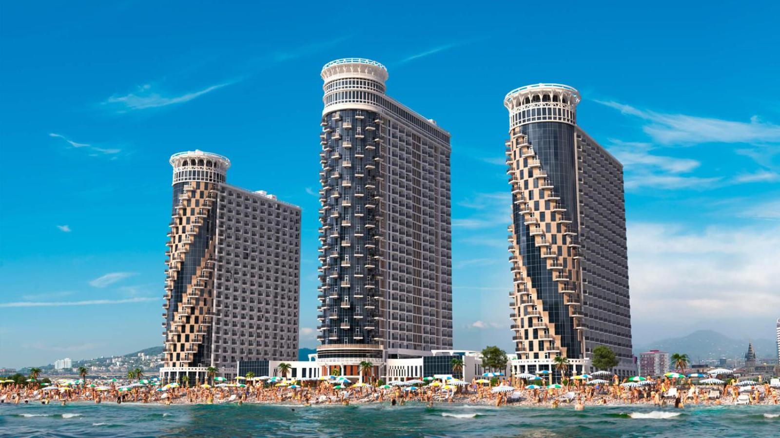 Seaview Panoramic Apartments Orbi Sea Towers Batumi Eksteriør billede
